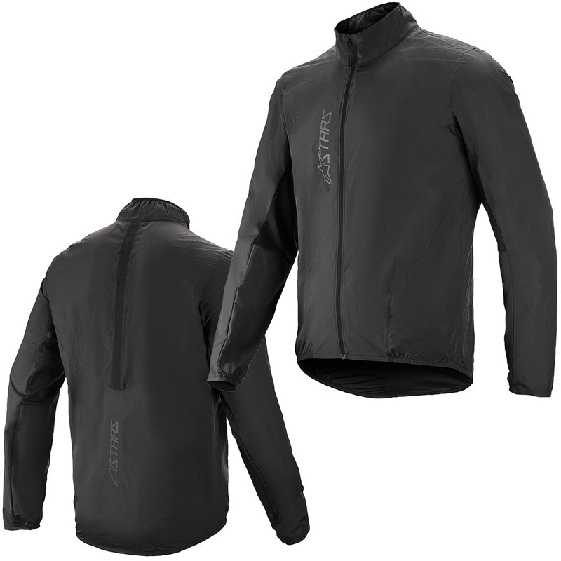 AlpineStars Nevada Packable Jacket - L - Black