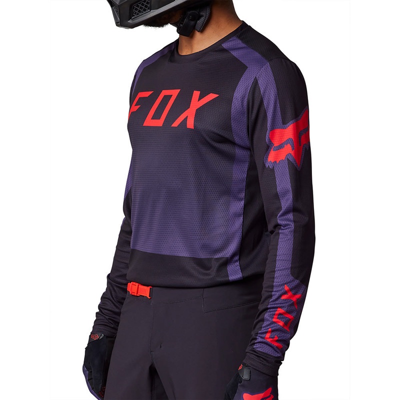 Fox Defend Race Long Sleeve Jersey - 2XL - Sangria