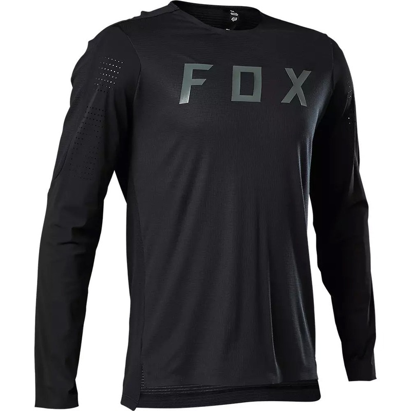 Fox Flexair Pro Long Sleeve Jersey - L - Black - 2023