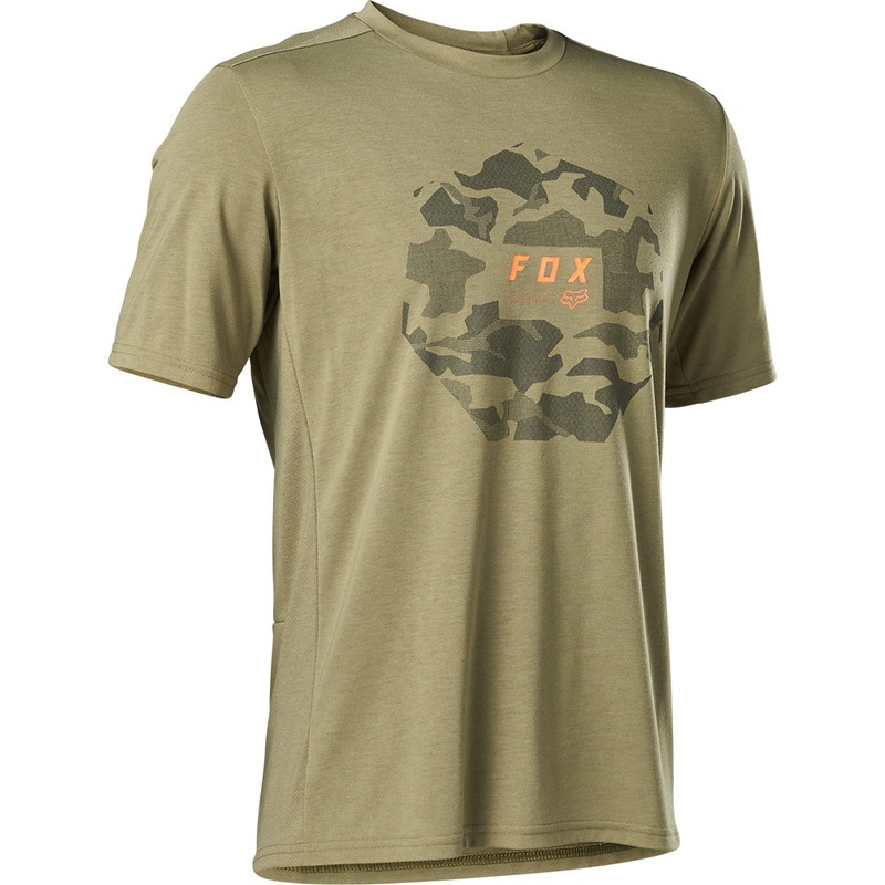 Fox Ranger Dri-Release Short Sleeve Jersey - L - Calibrated Red Clay
