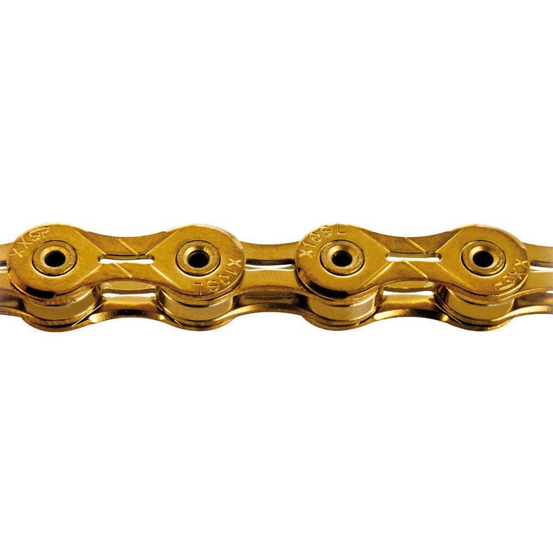 KMC X10SL 10 Speed Chain - Ti - Nitride Gold - 10 Speed