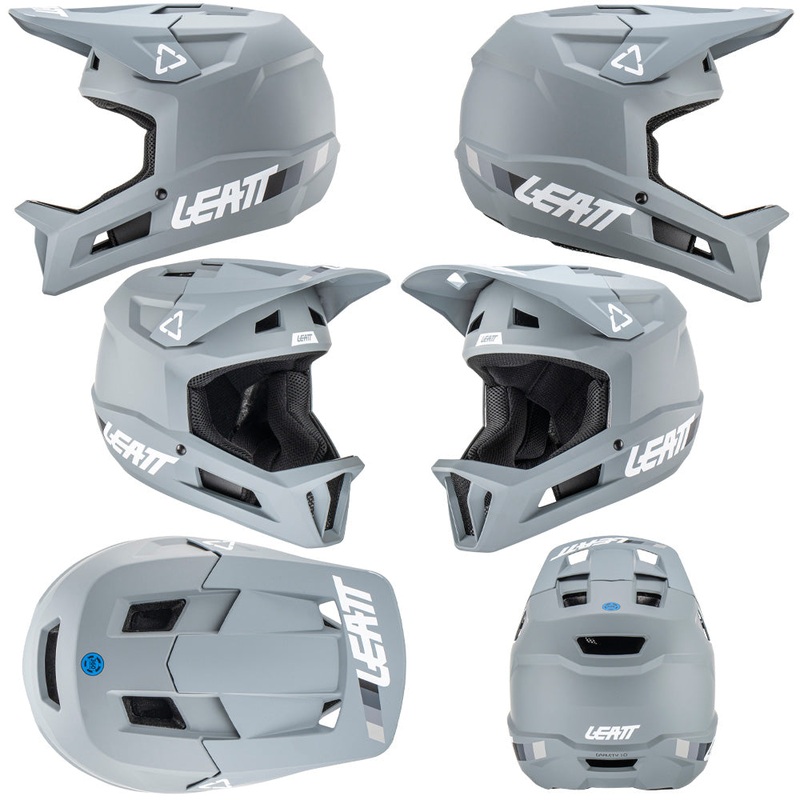 Leatt MTB Gravity 1.0 Helmet - L - Titanium