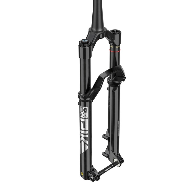 Rockshox Lyrik Ultimate Charger 3 RC2 Debonair+ D1 Fork - Green - 15x110mm Boost - Maxle Stealth - 44mm - 160mm - 2023 - Tapered 1 1-8-1.5 Inch - 27.5 Inch