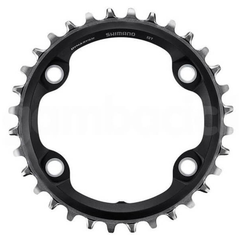 Shimano SLX SM-CRM70 96 BCD Asymmetric 1x11 Chainring - 96 BCD - Shimano Asymmetrical - Round - 32T