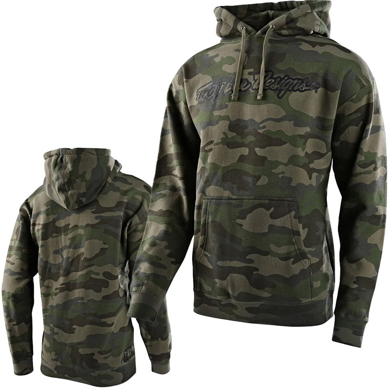 TLD Signature Pullover Hoodie - XL - Army Green