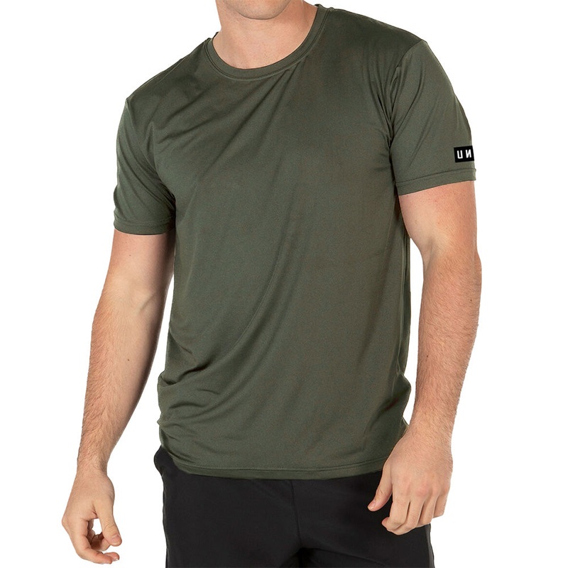 Unit Elite Flex Mens Short Sleeve Tech Tee - 2XL - Military