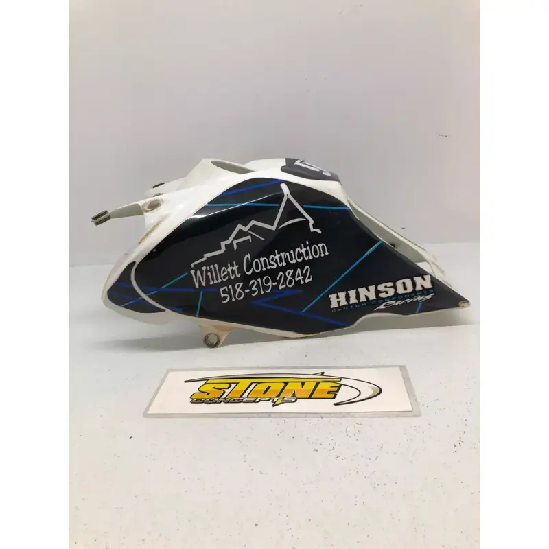 HONDA GAS TANK COVER WHITE TRX450R TRX450ER 450R 450ER OEM 2008  09 10 11 12 13