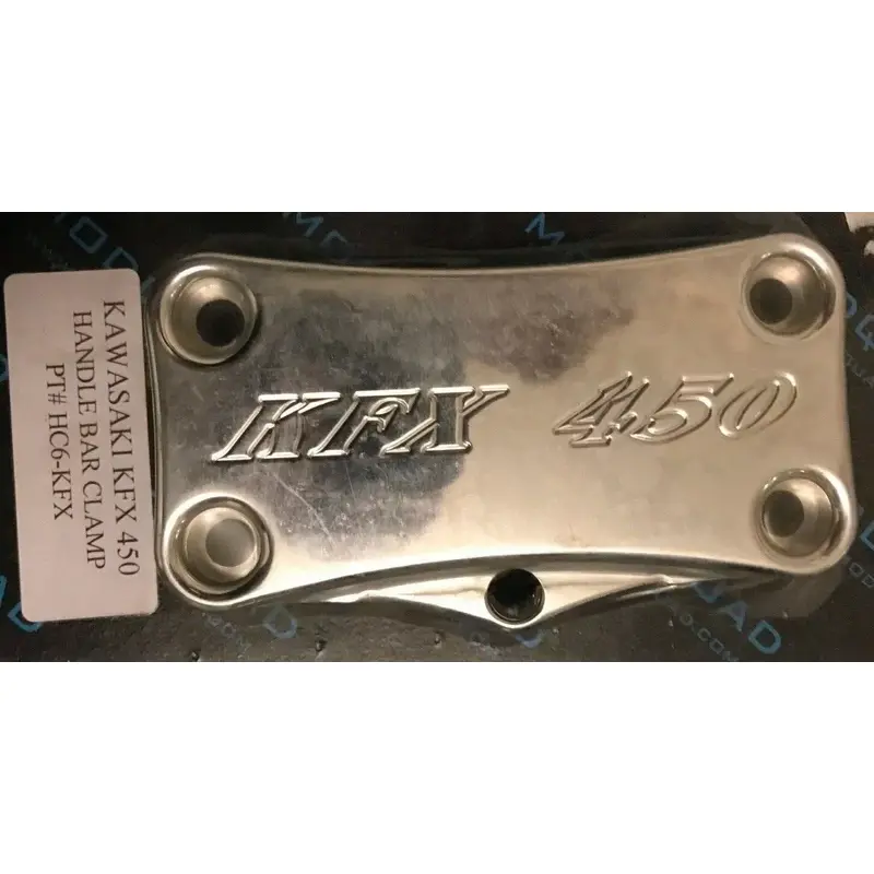 KAWASAKI KFX450R KFX 450R 450 R BILLET ALUMINUM Fat BAR CLAMP HANDLEBAR 1-1/8