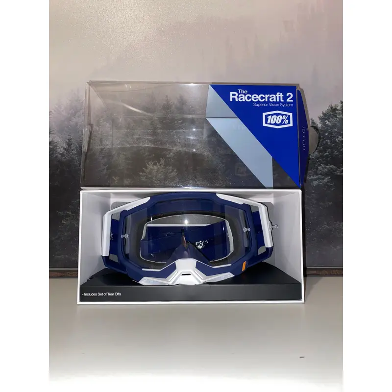 100% Racecraft 2 Goggles - Concordia Clear