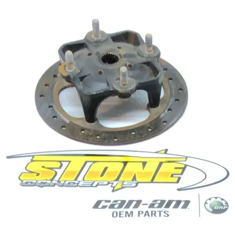 OEM 17-22 CAN-AM MAVERICK X3 FRONT REAR WHEEL HUB & FRONT ROTOR 705502122