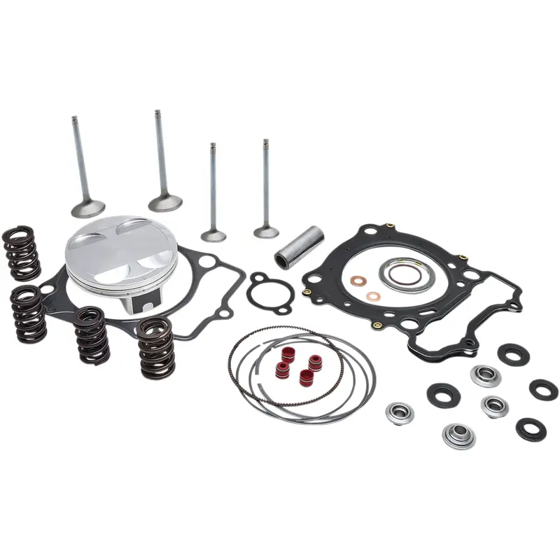 Kibblewhite Top End Kit - White Diamond Valves with Piston Kit - Suzuki