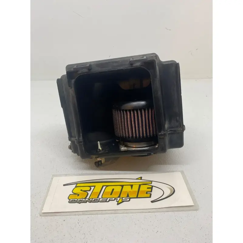 SUZUKI LTR 450 LTR450 OEM STOCK AIRBOX AIR BOX PRO DESIGN BILLET FLANGE INTAKE