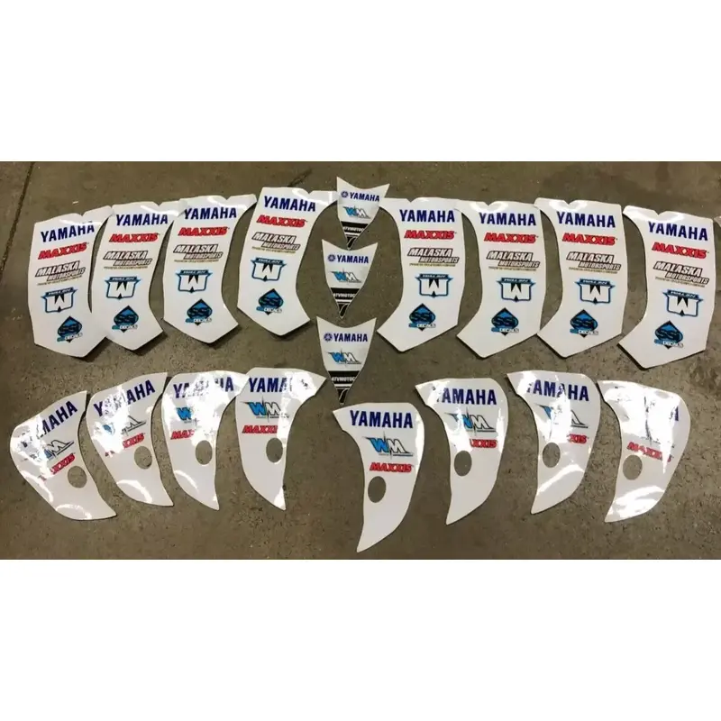 YAMAHA SSI WIENEN MAXXIS DECALS GRAPHICS STICKERS YFZ450R YFZ 450R LOT OF 19