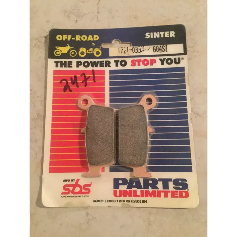 PARTS UNLIMITED SBS OFF-ROAD BRAKE PADS CR500R KLX300 YZ125 WR400 WR250 DRZ