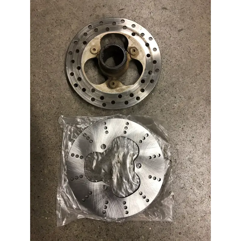HONDA 04-14 TRX450R REAR BRAKE ROTOR HUB FLANGE DISC TRX450ER TRX 450R 450ER