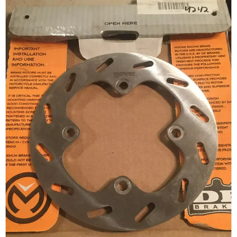 NEW! MOOSE RACING STEEL BRAKE ROTOR 1711-0845 FITS YAMAHA YFM550 YFM700 GRIZZLY