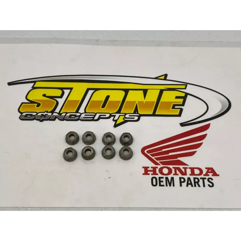 HONDA ATV TRX450ER TRX450R 450ER 450R TRX250R 250R WHEEL HUB LUG NUTS (8) FLAT B