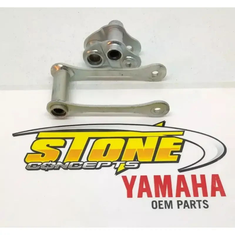 OEM Yamaha 09-24 YFZ450R YFZ450X Rear Shock Linkage Rod Arm Triangle Knuckle New