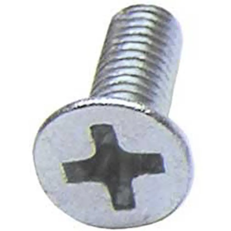 BOLT FLUSH MOUNT PHILLIPS SCREWS 4X.7X12MM 10/PK