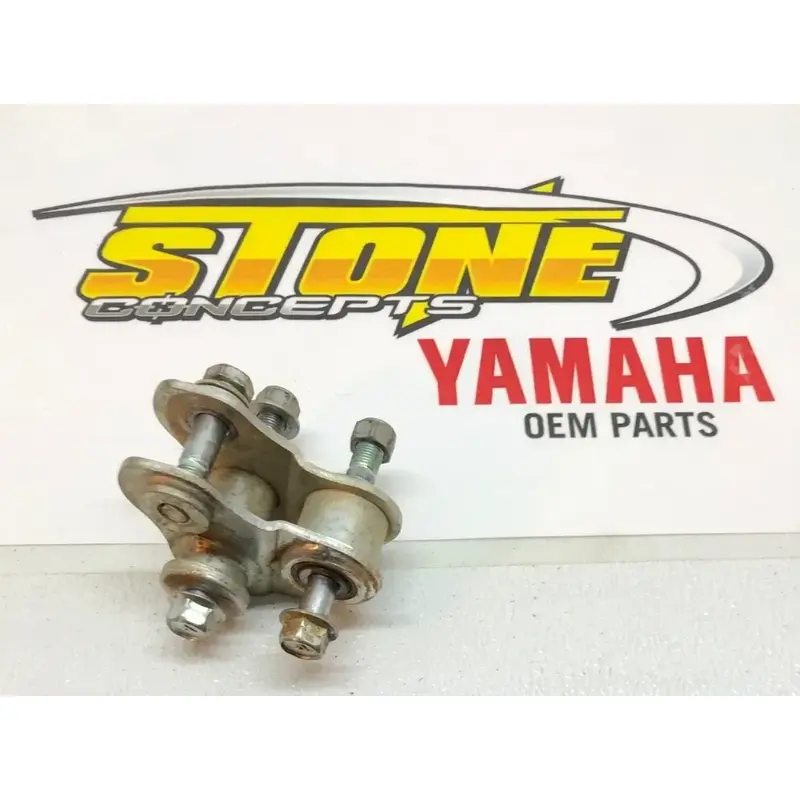 OEM 09-25 Yamaha YFZ450R Rear Shock Linkage Link Knuckle Triangle W/ Bearings