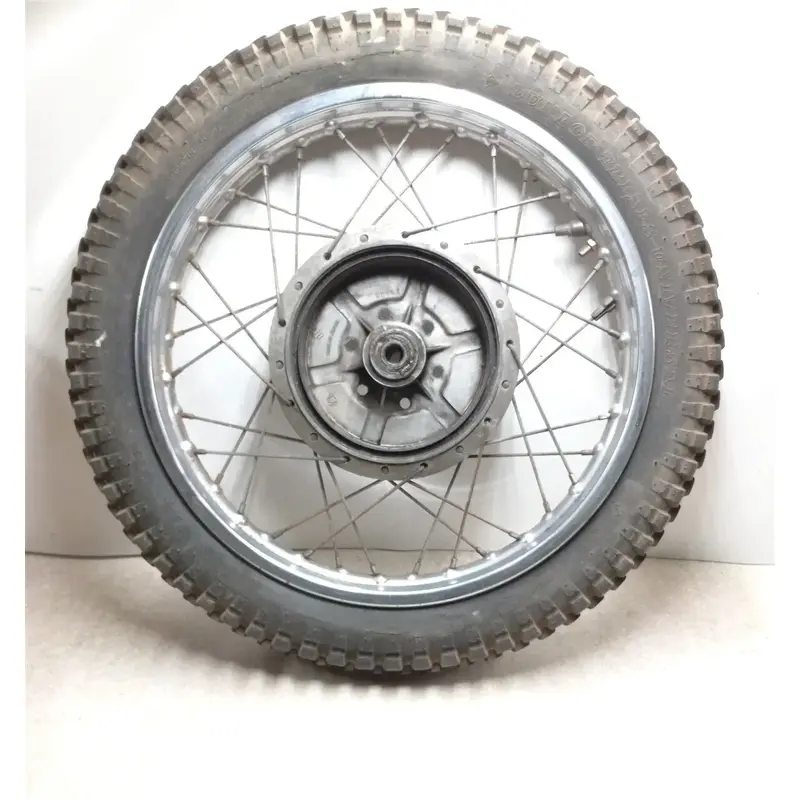 Suzuki 350 T350 REBEL Rear Wheel rim Decent Shape OEM 1969 PA AP-186