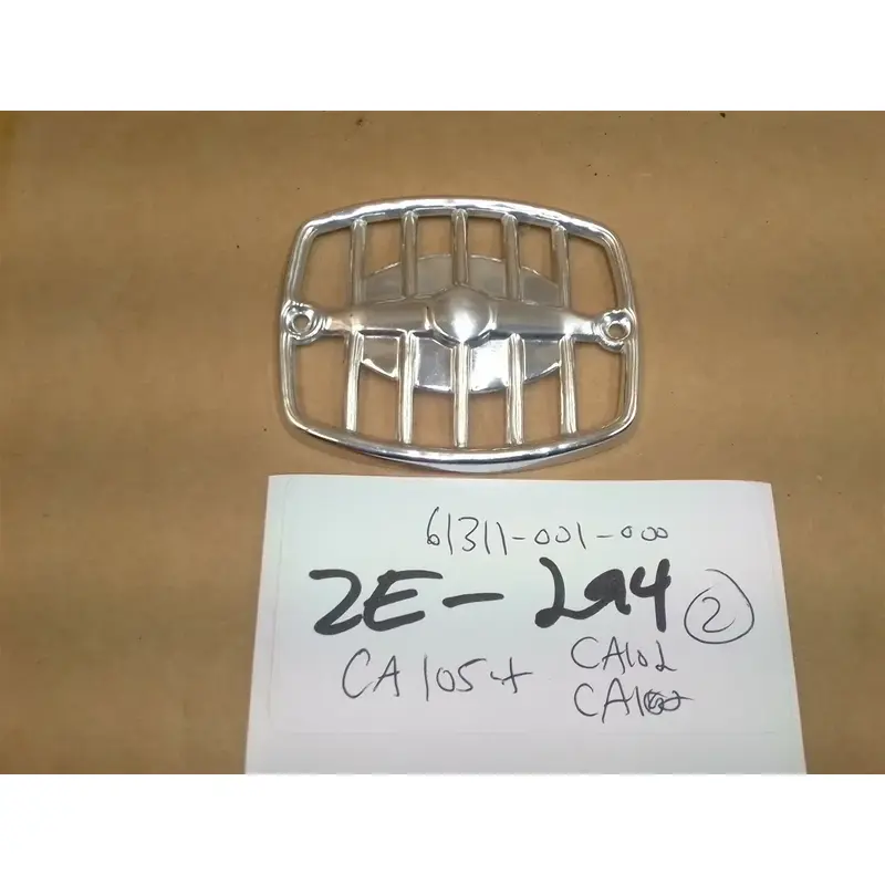 Honda CA100 CA102 CA105-T New Original OEM Front Fork Emblem Cover 60s ZE-294