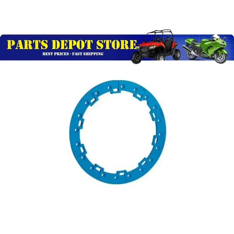 NEW OEM POLARIS FORGE BILLET RINGS VOODOO BLUE 14  1522244-619
