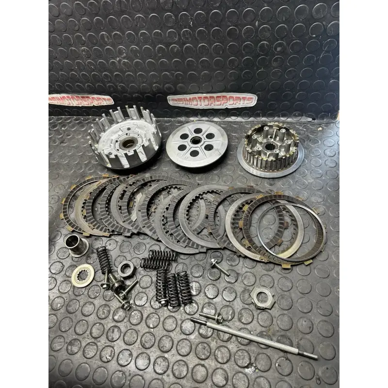  06-09 07 Suzuki LTR450 LTR 450 OEM Clutch Basket Assembly Hub Plates Discs 