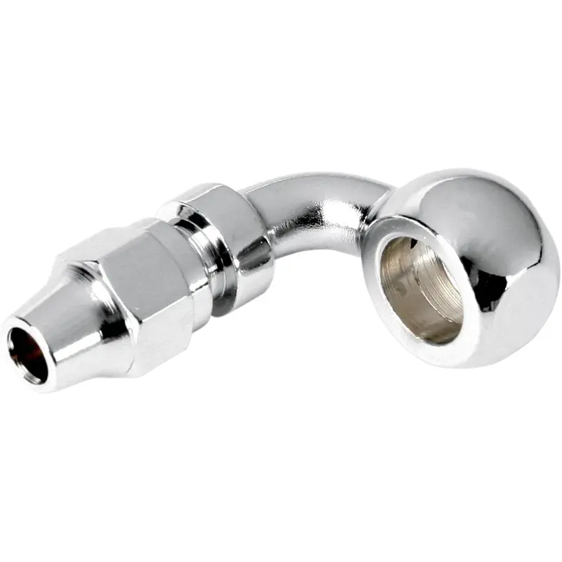 DRAG SPECIALTIES Banjo Fitting - Fits 3/8"/10mm - 90 Degree 351