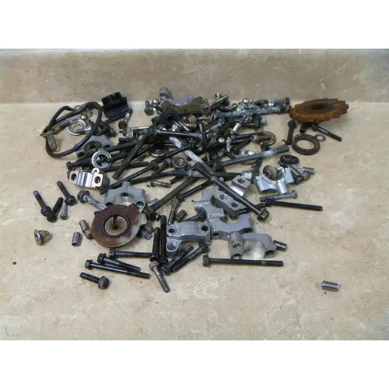 Kawasaki 600 ZX NINJA ZX600 Used Engine Misc Case Bolts 1987 #SM132