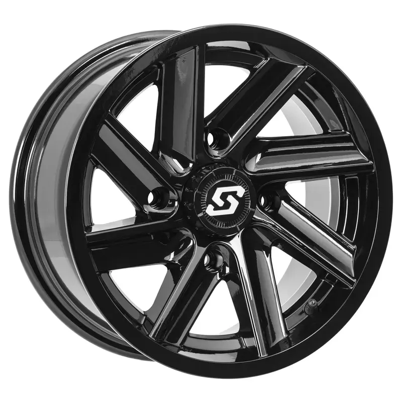 Sedona Chopper ATV/UTV Wheel Black, 14X7 4/156 4 3
