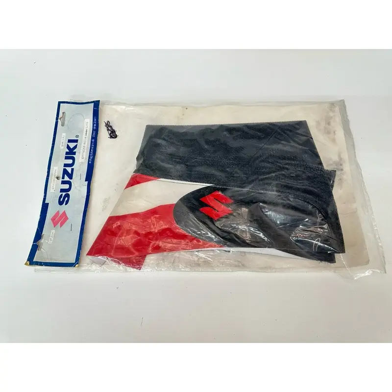 NEW GENUINE 03-09 SUZUKI LTZ LT-Z 250 RED WHITE BLACK SEAT COVER 99950-19434