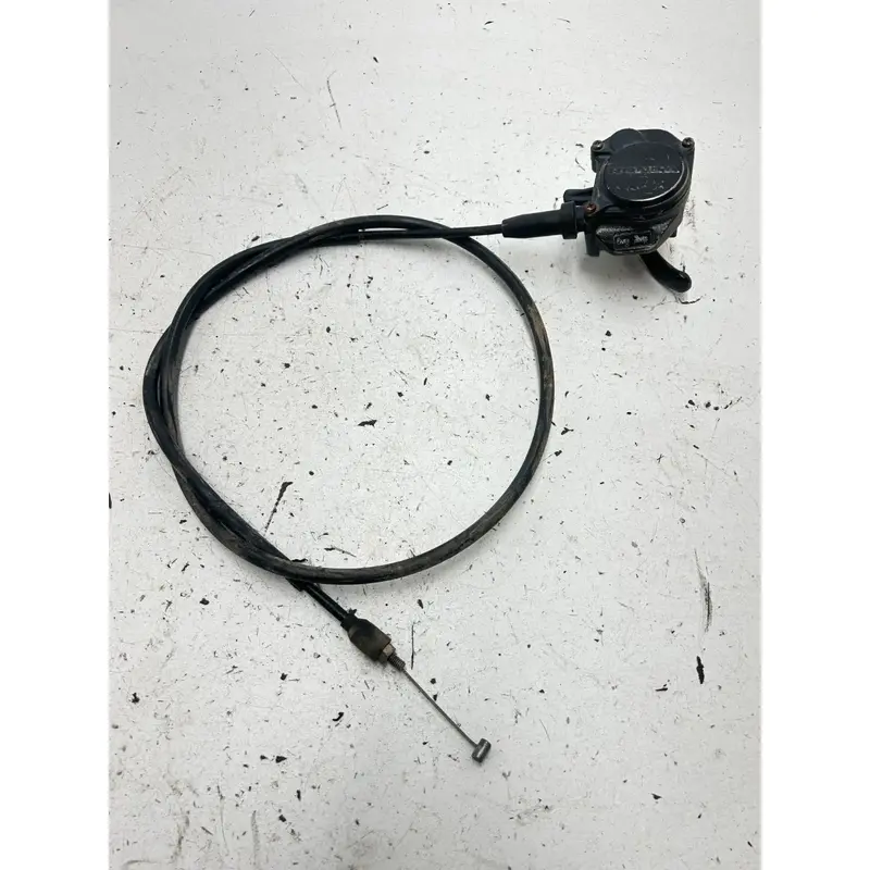 03 2003 Honda Foreman 450 TRX450FM OEM GOOD! Thumb Throttle Cable Mount Perch