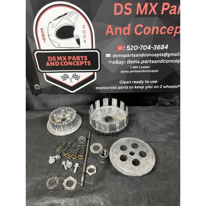 2006 Honda Crf250r Complete Clutch Assembly Oem - Basket, Hub, Pressure Plate