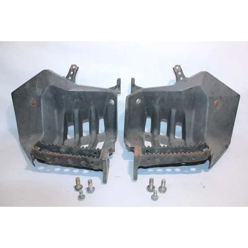 2009-2014 Suzuki Quadsport Z400 Ltz400 OEM Foot Rests Pegs Heel Guards Set
