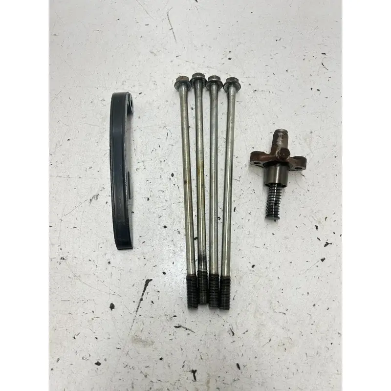 02 2002 Kawasaki Bayou 220 KLF220 2x4 OEM Cam Chain Guide Head Stud Bolts Tensio