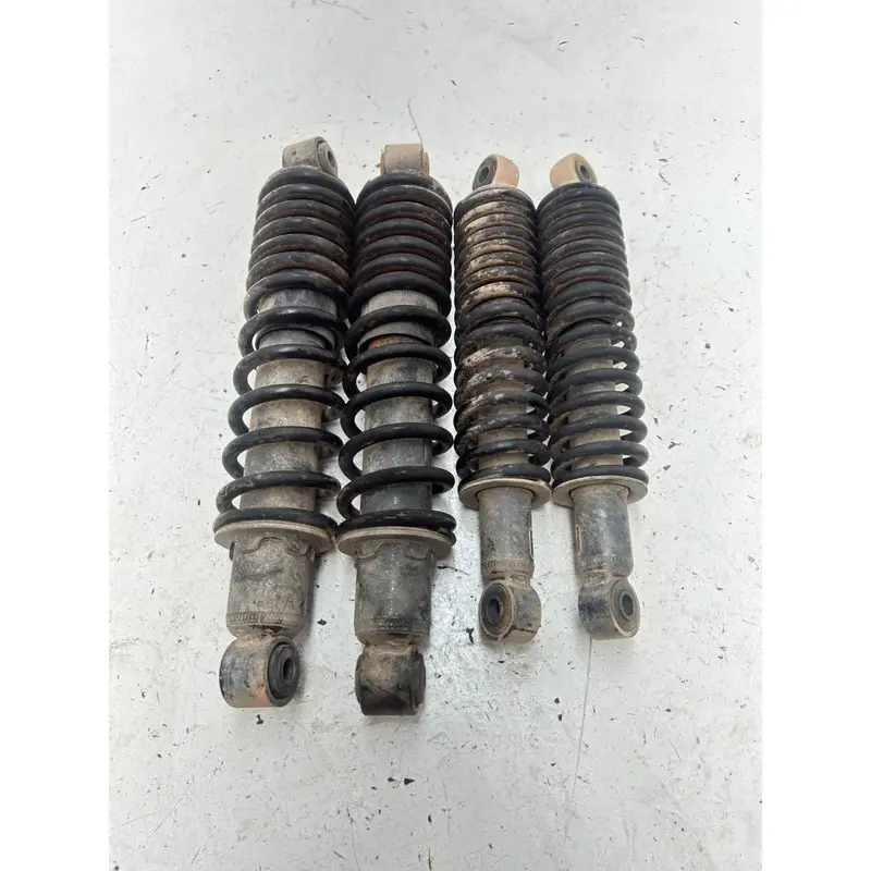 02 2002 Kawasaki Bayou 220 KLF220 2x4 OEM GOOD! Suspension Shocks Spring LR F R
