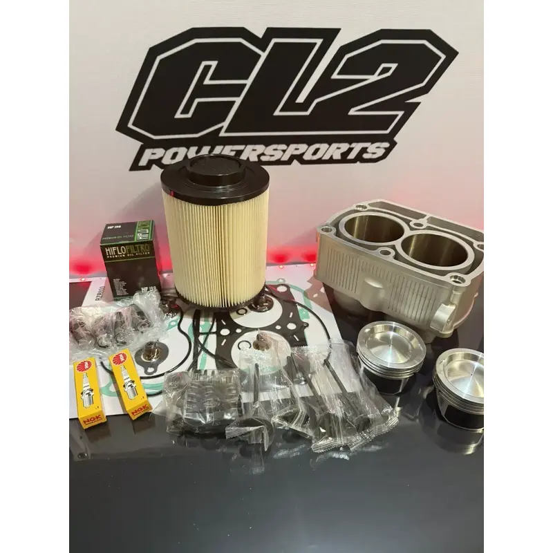 Polaris Ranger RZR 800 Top End Rebuild - Cylinder Pistons Valves Gaskets