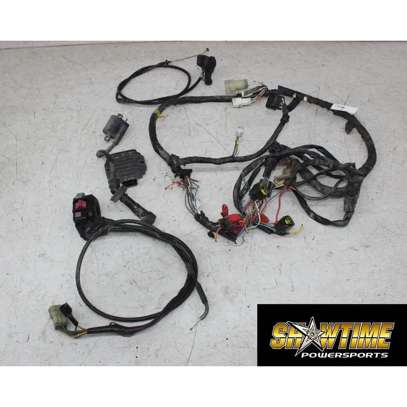 01-05 YAMAHA RAPTOR 660 ENGINE WIRING HARNESS MOTOR WIRE SWITCH RECTIFIER COIL