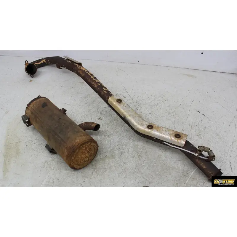 07 POLARIS SPORTSMAN 800 FULL EXHAUST SYSTEM HEADERS HEADER PIPE MUFFLER