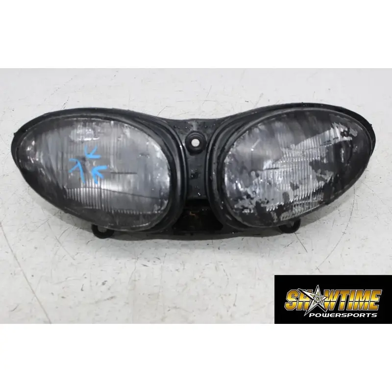 98-04 TRIUMPH SPRINT 955 FRONT HEADLIGHT HEAD LIGHT LAMP (SMALL CRACK)