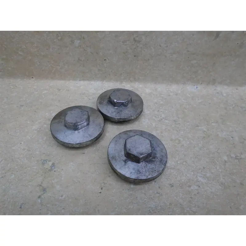 Honda 350 CL SCRAMBLER CL350-K1 Used Engine Misc Head Caps 1969 SM225