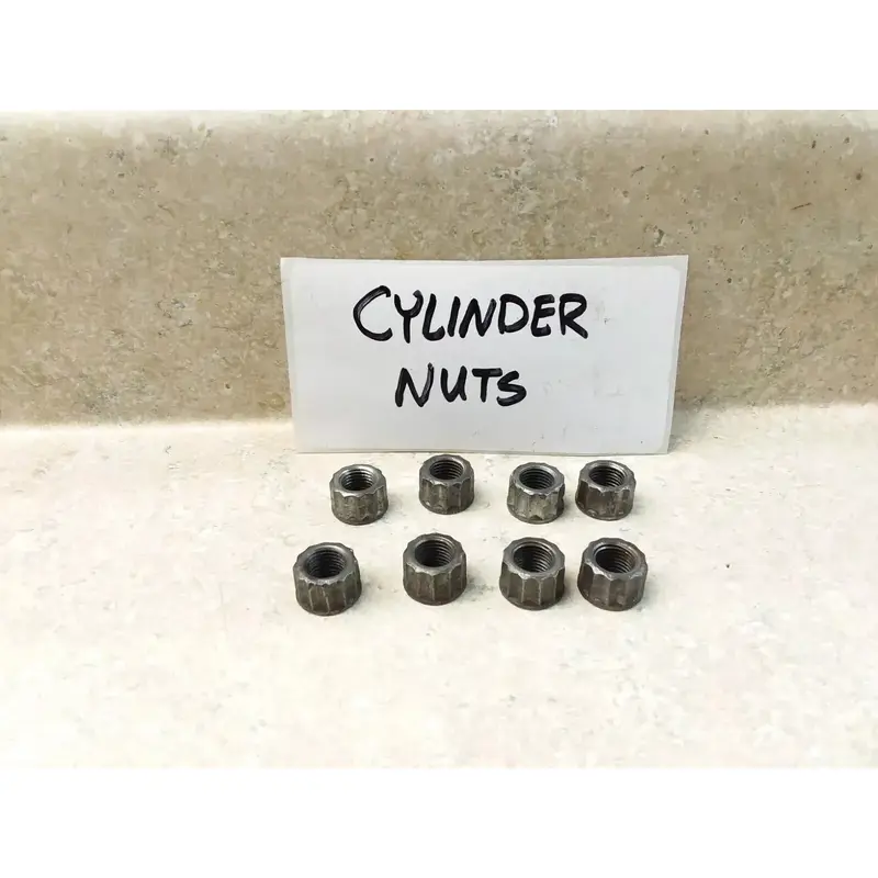 VTG 1971 Triumph Trophy 500 T100-C Engine Cylinder Nut Lot Original NUTS PJ-9