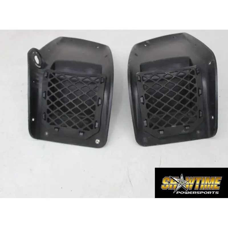 05-07 KAWASAKI BRUTE FORCE 750 LEFT RIGHT LOWER IGNITION FAIRING POCKET COVERS