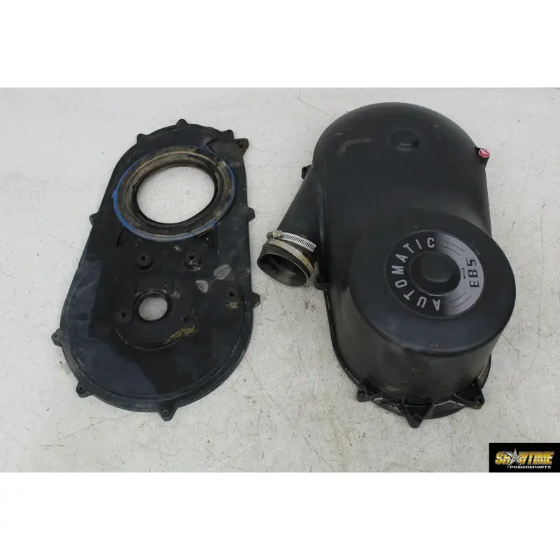 07 POLARIS SPORTSMAN 800 INNER OUTER CLUTCH SIDE ENGINE MOTOR COVER PAIR