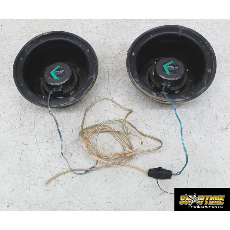 19 POLARIS GENERAL 1000 EPS 6.5IN KICKER SPEAKERS SPEAKER PAIR