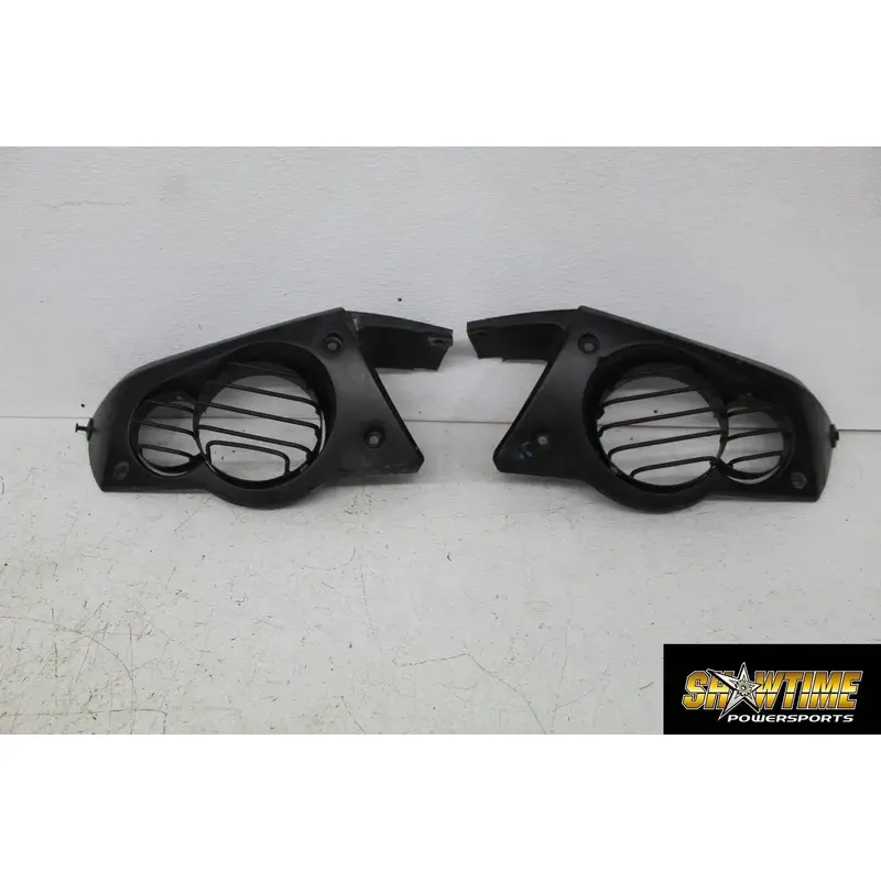 05-07 KAWASAKI BRUTE FORCE 750 KVF750 FRONT LEFT RIGHT HEADLIGHT TRIMS COVERS
