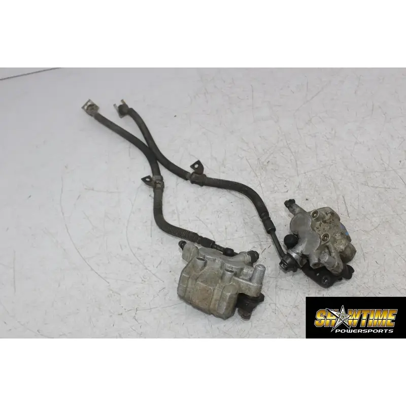 98 SUZUKI QUADRUNNER 500 LTF500F 4X4 RIGHT LEFT FRONT BRAKE CALIPER CALIPERS