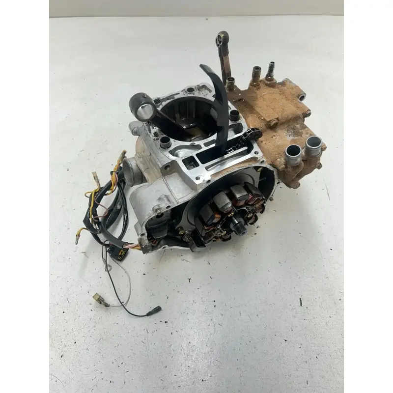 02 2002 Polaris Ranger 500 4x4 OEM GOOD! Bottom End Engine Motor Cases Crank