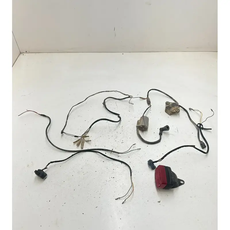 80 1980 Suzuki Ds 250 DS250 OEM LOT GOOD Wiring Harness Mount Loom Coil READ